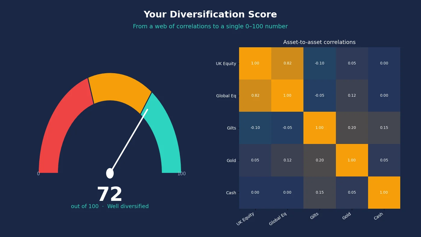 Portfolio Diversification Calculator: Score Your Portfolio